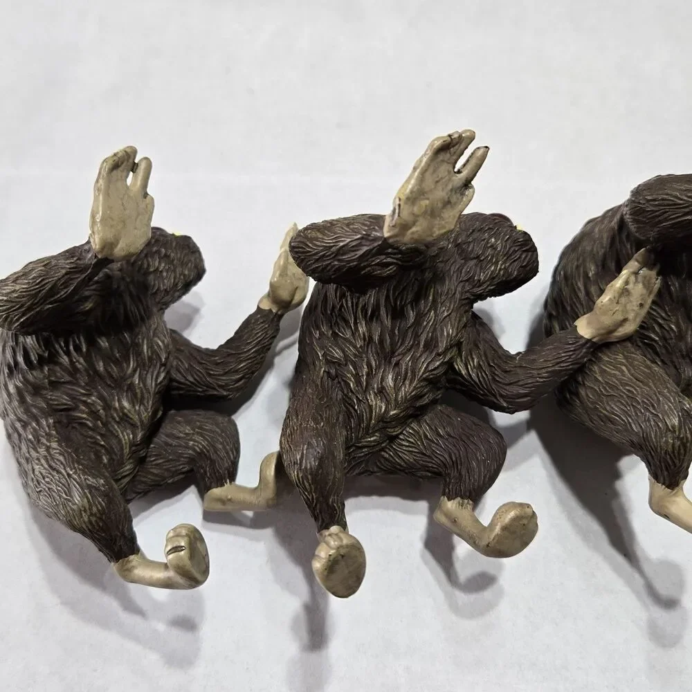 Lot of 4 Bone Comic Rat Creature Figures - Jeff Smith Collectibles